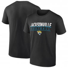 Jacksonville Jaguars Fanatics Black Blocked T-Shirt