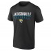 Jacksonville Jaguars Fanatics Black Blocked T-Shirt