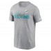 Miami Dolphins Nike Heather Gray Local Essential T-Shirt