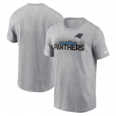 Футболка Carolina Panthers Nike Heather Gray Local Essential