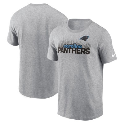 Футболка Carolina Panthers Nike Heather Gray Local Essential