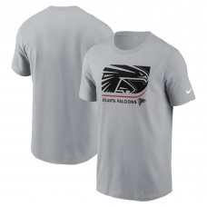Футболка Atlanta Falcons Nike Gray Lockup Essential