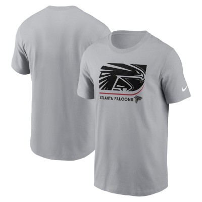 Футболка Atlanta Falcons Nike Gray Lockup Essential
