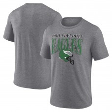 Футболка Philadelphia Eagles Fanatics Go-Getter Tri-Blend - Heather Gray