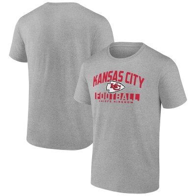 Футболка Kansas City Chiefs Screen Blocking - Heather Gray