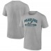 Футболка Philadelphia Eagles Fanatics Screen Blocking - Heather Gray