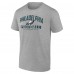 Футболка Philadelphia Eagles Fanatics Screen Blocking - Heather Gray