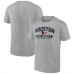 Футболка Houston Texans Fanatics Heather Gray Screen Blocking