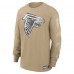 Футболка с длинным рукавом Atlanta Falcons Nike Tan Essential Statement Max90