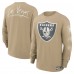 Las Vegas Raiders Nike Tan Essential Statement Max90 Long Sleeve T-Shirt