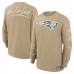 New England Patriots Nike Tan Essential Statement Max90 Long Sleeve T-Shirt