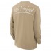 New England Patriots Nike Tan Essential Statement Max90 Long Sleeve T-Shirt