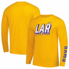 Los Angeles Rams Fanatics Long Sleeve T-Shirt - Gold Los Angeles Rams Fanatics Long Sleeve T-Shirt - Gold