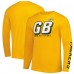 Футболка с длинным рукавом Green Bay Packers Fanatics Gold