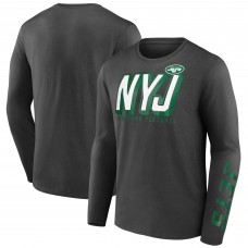 New York Jets Fanatics Black Long Sleeve T-Shirt New York Jets Fanatics Black Long Sleeve T-Shirt