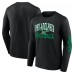 Футболка с длинным рукавом Philadelphia Eagles Fanatics Vintage Combo Up Two - Black