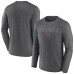 Arizona Cardinals Fanatics Heather Charcoal Blackout Long Sleeve T-Shirt