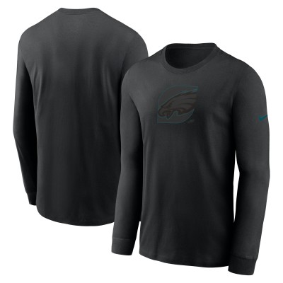 Футболка с длинным рукавом Philadelphia Eagles Nike Color Pop II Logo - Black