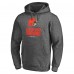 Толстовка Cleveland Browns Fanatics Heather Charcoal Team Lockup Fleece