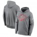 Толстовка на флисе Kansas City Chiefs Nike Performance Fleece - Heather Gray Толстовка на флисе Kansas City Chiefs Nike Performance Fleece - Heather Gray