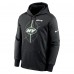 New York Jets Nike Black Performance Fleece Pullover Hoodie
