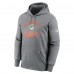 Толстовка Miami Dolphins Nike Heather Gray Performance Fleece