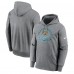 Jacksonville Jaguars Nike Heather Gray Performance Fleece Pullover Hoodie