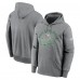 Толстовка Philadelphia Eagles Nike Performance Fleece - Heather Gray