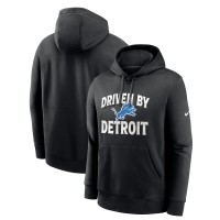 Толстовка Detroit Lions Nike Black Fan Iconic Club Fleece