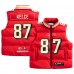 Unisex Kansas City Chiefs Travis Kelce Red Off Season x NFL Player Puffer Vest