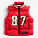 Unisex Kansas City Chiefs Travis Kelce Red Off Season x NFL Player Puffer Vest