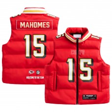 Unisex Kansas City Chiefs Patrick Mahomes Red Off Season x NFL Player Puffer Vest