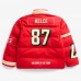 Unisex Kansas City Chiefs Travis Kelce Red Off Season x NFL Player Puffer Jacket
