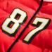 Unisex Kansas City Chiefs Travis Kelce Red Off Season x NFL Player Puffer Jacket