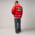 Unisex Kansas City Chiefs Travis Kelce Red Off Season x NFL Player Puffer Jacket