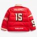 Unisex Kansas City Chiefs Patrick Mahomes Red Off Season x NFL Player Puffer Jacket