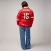 Unisex Kansas City Chiefs Patrick Mahomes Red Off Season x NFL Player Puffer Jacket