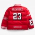 Unisex San Francisco 49ers Christian McCaffrey Scarlet Off Season x NFL Player Puffer Jacket