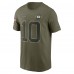 Футболка Green Bay Packers Jordan Love Nike Olive 2025 Salute to Service