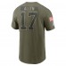 Футболка Buffalo Bills Josh Allen Nike Olive 2025 Salute to Service