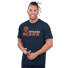 Футболка Chicago Bears Starter Heather Navy Prime Time