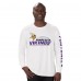 Minnesota Vikings Starter White Half Time Long Sleeve T-Shirt