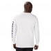 Minnesota Vikings Starter White Half Time Long Sleeve T-Shirt