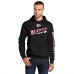 Kansas City Chiefs Starter Black Wordmark Logo Pullover Hoodie