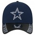 Бейсболка Dallas Cowboys New Era Navy/Black Visor Hit 39THIRTY