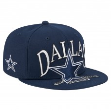 Бейсболка Dallas Cowboys New Era Navy Oversized 59FIFTY