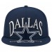Бейсболка Dallas Cowboys New Era Navy Oversized 59FIFTY
