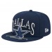 Бейсболка Dallas Cowboys New Era Navy Oversized 59FIFTY