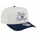 Бейсболка Dallas Cowboys New Era Cream/Navy Chainstitch A-Frame 9FIFTY