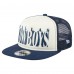 Бейсболка Dallas Cowboys New Era Cream/Navy Cutout A-Frame 9FIFTY Snapback